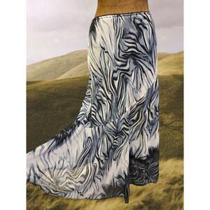 Y2K Whimsigoth Fairy Festival Rave Grunge Animal Print Maximalist Maxi Skirt